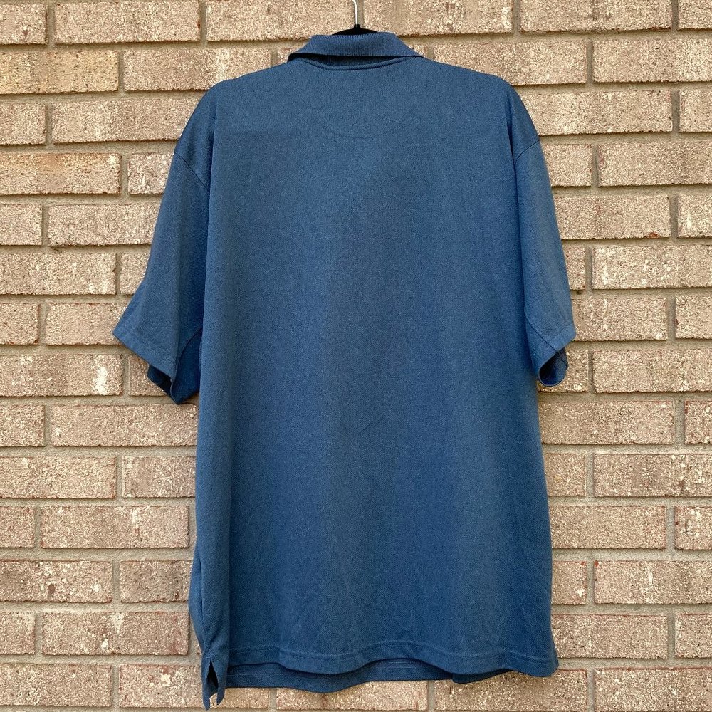 COLUMBIA Blue Polo Shirt - Picture 7 of 8